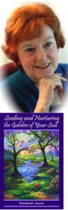 E.Joyce & her book, Seeding and Nourishing the Garden of Your Soul 