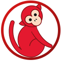 monkey-red